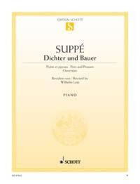 DICHTER UND BAUER - OVERTURE. PIANO.