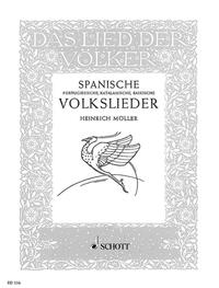 THE SONG OF THE PEOPLE - VOL. 6 - SPANISCHE UND PORTUGIESISCHE VOLKSLIEDER - VOL. 6. VOICE AND PIANO