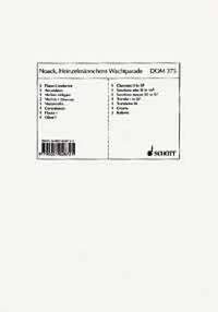 HEINZELMANNCHENS WACHTPARADE - CHARACTER PIECE. OP. 5. SALON ORCHESTRA. PIANO CONDUCTEUR ET PARTIES.