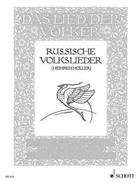 THE SONG OF THE PEOPLE - VOL. 1 - RUSSIAN FOLK SONGS - VOL. 1. VOICE AND PIANO.