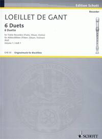 DUETTEN(6) 1 FLUTE A BEC