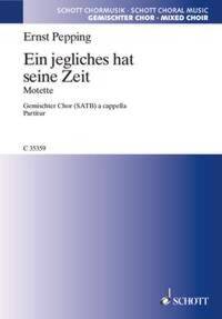 Ein jegliches hat seine Zeit