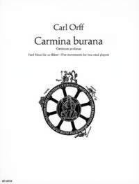 CARMINA BURANA 10BLAZERS PARTITU MUSIQUE D'ENSEMBLE