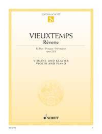 REVERIE - OP. 22/3. VIOLIN AND PIANO.