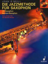 DIE JAZZMETHODE FUR SAXOPHON 1 SAXOPHONE +CD