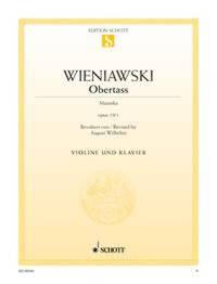 OBERTASS - MAZURKA. OP. 19/1. VIOLIN AND PIANO.