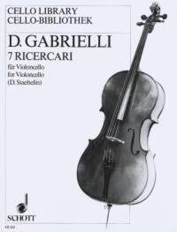 RICERCARI(7) VIOLONCELLE