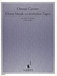 Kleine Musik zu festlichen Tagen