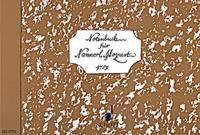 Cahier de musique pour Nannerl