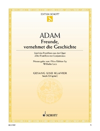 Freunde, vernehmet die Geschichte