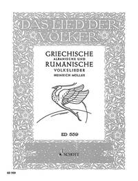 THE SONG OF THE PEOPLE - VOL. 9 - GRIECHISCHE, ALBANISCHE UND RUMANISCHE VOLKSLIEDER - VOL. 9. VOICE