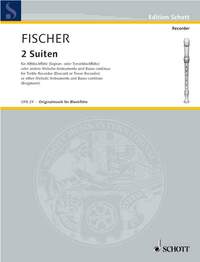 EDITION SCHOTT - TWO SUITES - DIVERTISSEMENT. SOPRANO- (ALTO/TENOR) RECORDER OR VIOLIN/OBOE/FLUTE AN