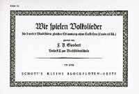Wir spielen Volkslieder