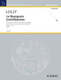 EDITION SCHOTT - LE BOURGEOIS GENTILHOMME - CHAMBER ORCHESTRA. PARTITION.