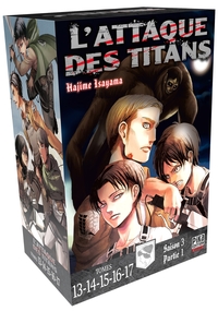 L'Attaque des Titans Coffret T13 à T17