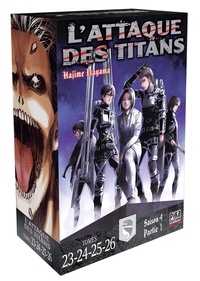 L'Attaque des Titans Coffret T23 à T26