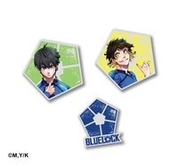 SET DE 3 PIN'S BLUE LOCK - MODELE 1 - 2025