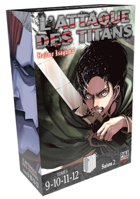 L'Attaque des Titans Coffret T09 à T12