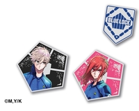 SET DE 3 PIN'S BLUE LOCK - MODELE 2 - 2025