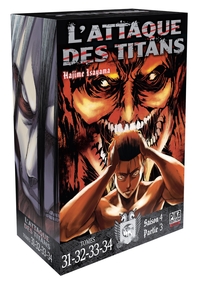 L'Attaque des Titans Coffret T31 à T34