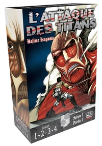 L'Attaque des Titans Coffret T01 à T04