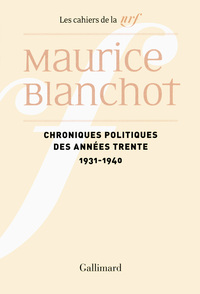 Chroniques politiques des années trente