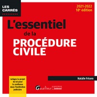 L'essentiel de la procédure civile