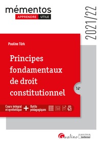 PRINCIPES FONDAMENTAUX DE DROIT CONSTITUTIONNEL - UN COURS ORDONNE, COMPLET ET ACCESSIBLE DE LA THEO