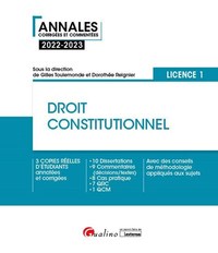Droit constitutionnel - L1