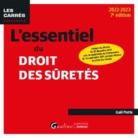 L'essentiel du droit des sûretés