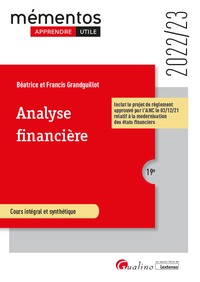 ANALYSE FINANCIERE - ACTIVITE ET PERFORMANCE DE L'ENTREPRISE - STRUCTURE FINANCIERE ET EQUILIBRE FIN