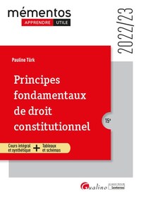 Principes fondamentaux de droit constitutionnel