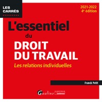 L'ESSENTIEL DU DROIT DU TRAVAIL : LES RELATIONS INDIVIDUELLES - UNE PRESENTATION COMPLETE ET A JOUR