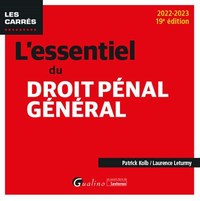 L'ESSENTIEL DU DROIT PENAL GENERAL