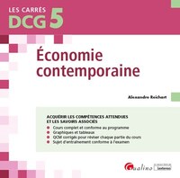 DCG 5 - ECONOMIE CONTEMPORAINE - COURS ET APPLICATIONS CORRIGEES