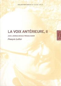 La Voix antérieure, II