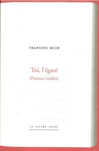 TOI,L'EGARE
