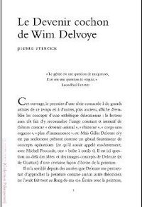 LE DEVENIR COCHON DE WIM DELVOYE