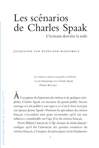 LES SCÉNARIOS DE CHARLES SPAAK