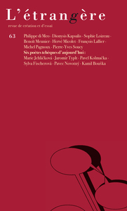 L' ETRANGERE N  63