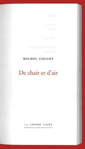 DE CHAIR ET D'AIR