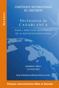 Conférence internationale de lancement de la Déclaration de Casablanca pour l'abolition universelle