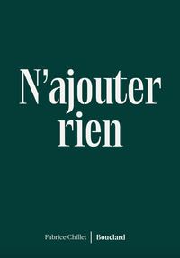 N'AJOUTER RIEN