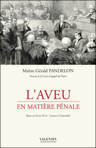 L'aveu en matière pénale