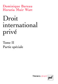 droit international prive tome 2 partie spéciale