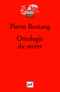 ontologie du secret (2e ed)