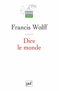 DIRE LE MONDE