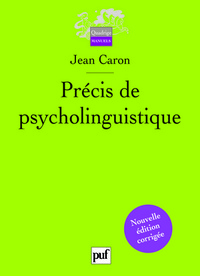 precis de psycholinguistique (2e ed)