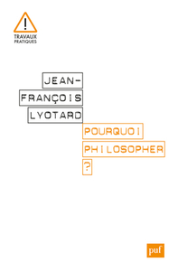 pourquoi philosopher ?