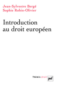 introduction au droit europeen